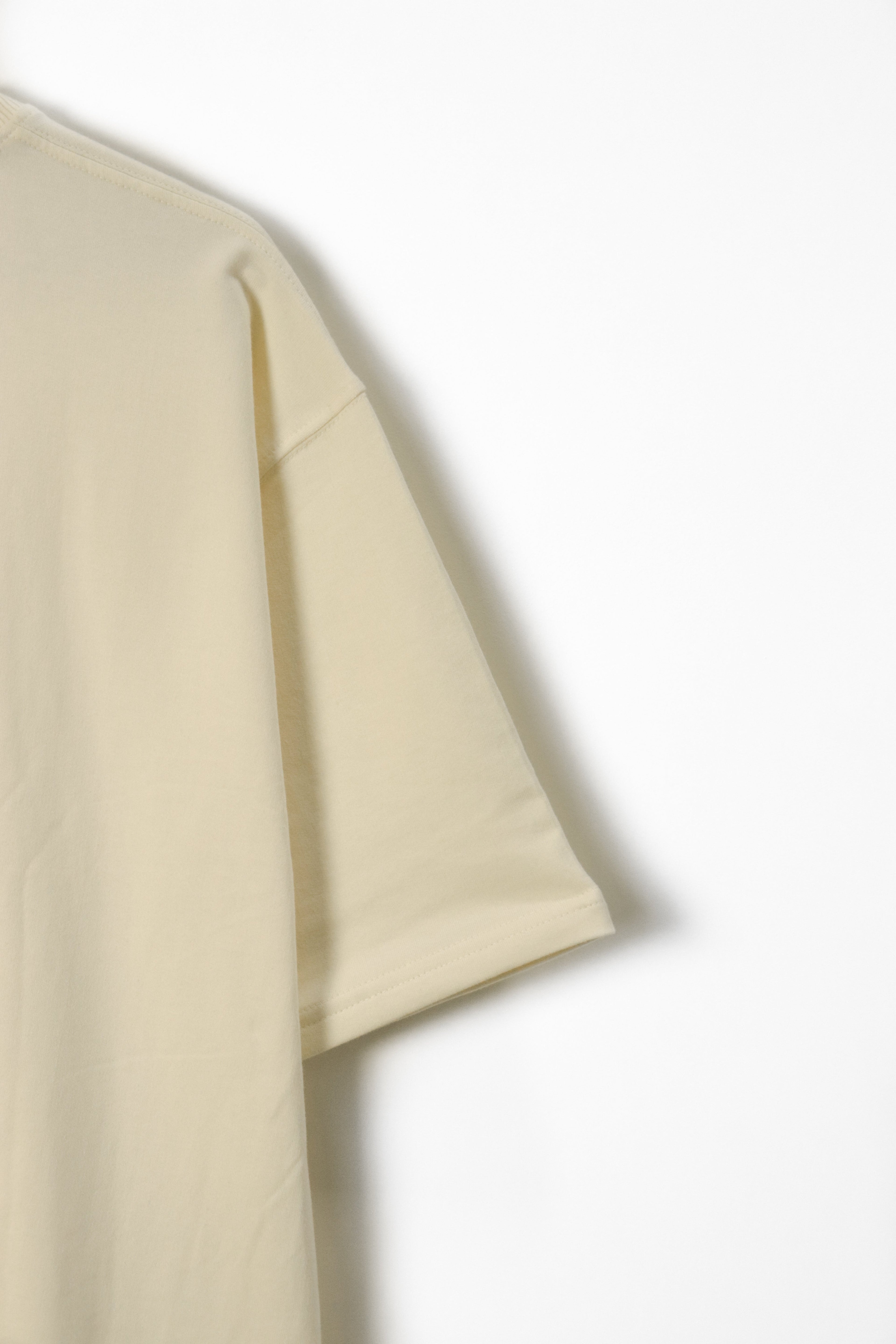 Plain Oversized T-Shirt | Beige | AnyaLook
