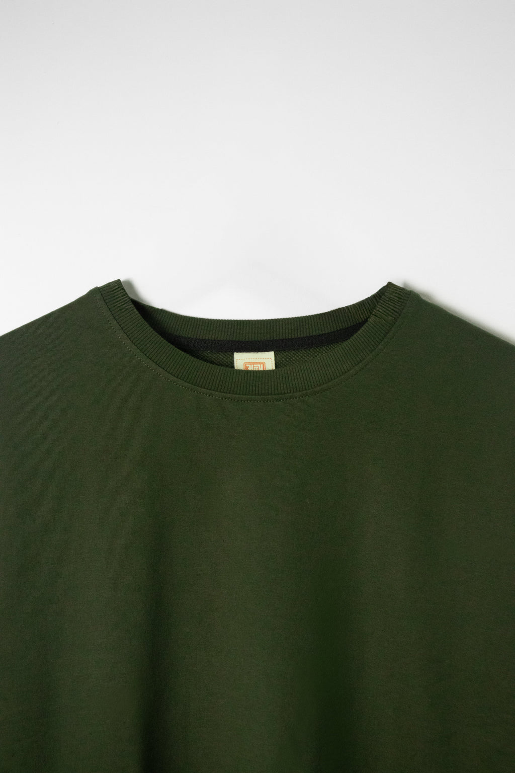 Plain Oversized T-Shirt | Olive Green | AnyaLook