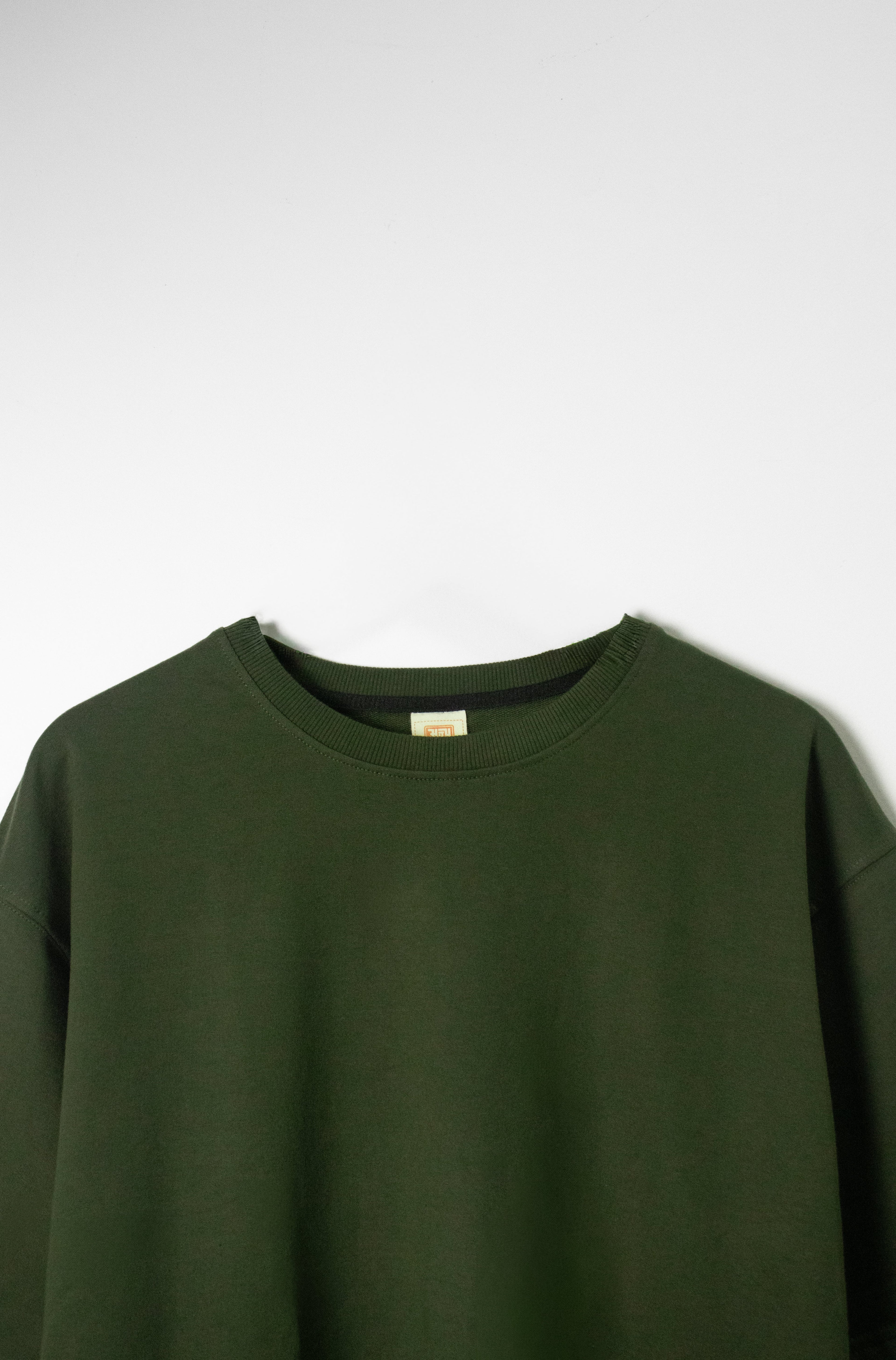 Plain Oversized T-Shirt | Olive Green | AnyaLook