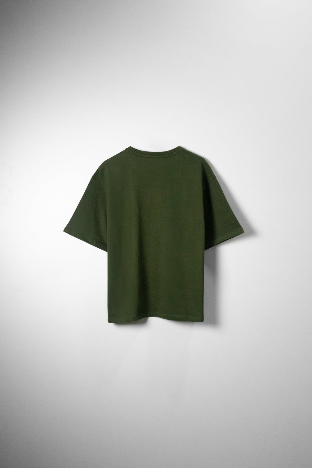 Plain Oversized T-Shirt | Olive Green | AnyaLook