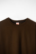 Plain Oversized T-Shirt | Brown | AnyaLook
