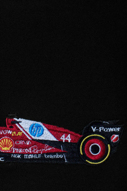 F1 Ferrari Car Embroidered Oversized T-Shirt - AnyaLook Oversized Tshirt