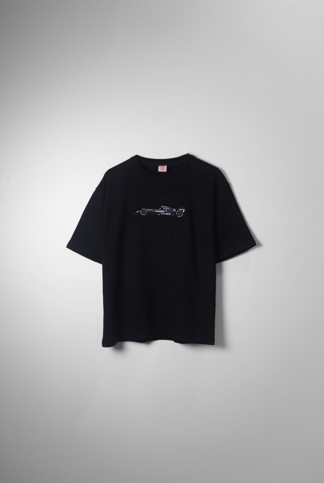 F1 Mercedes Car Embroidered Oversized T-Shirt - AnyaLook Oversized Tshirt