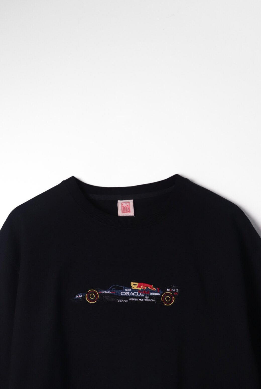 F1 Redbull Car Embroidered Oversized T-Shirt - AnyaLook Oversized Tshirt