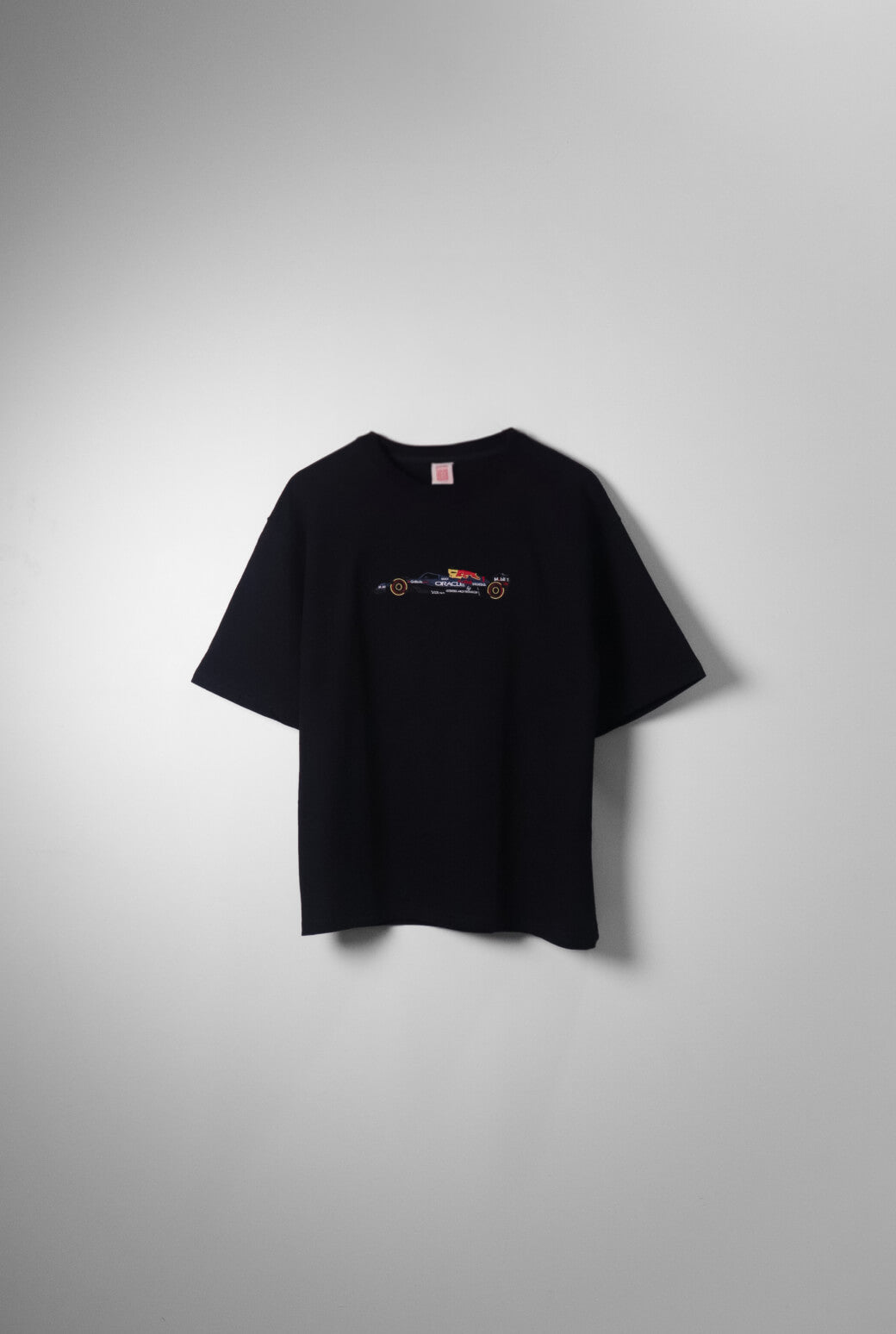 F1 Redbull Car Embroidered Oversized T-Shirt - AnyaLook Oversized Tshirt