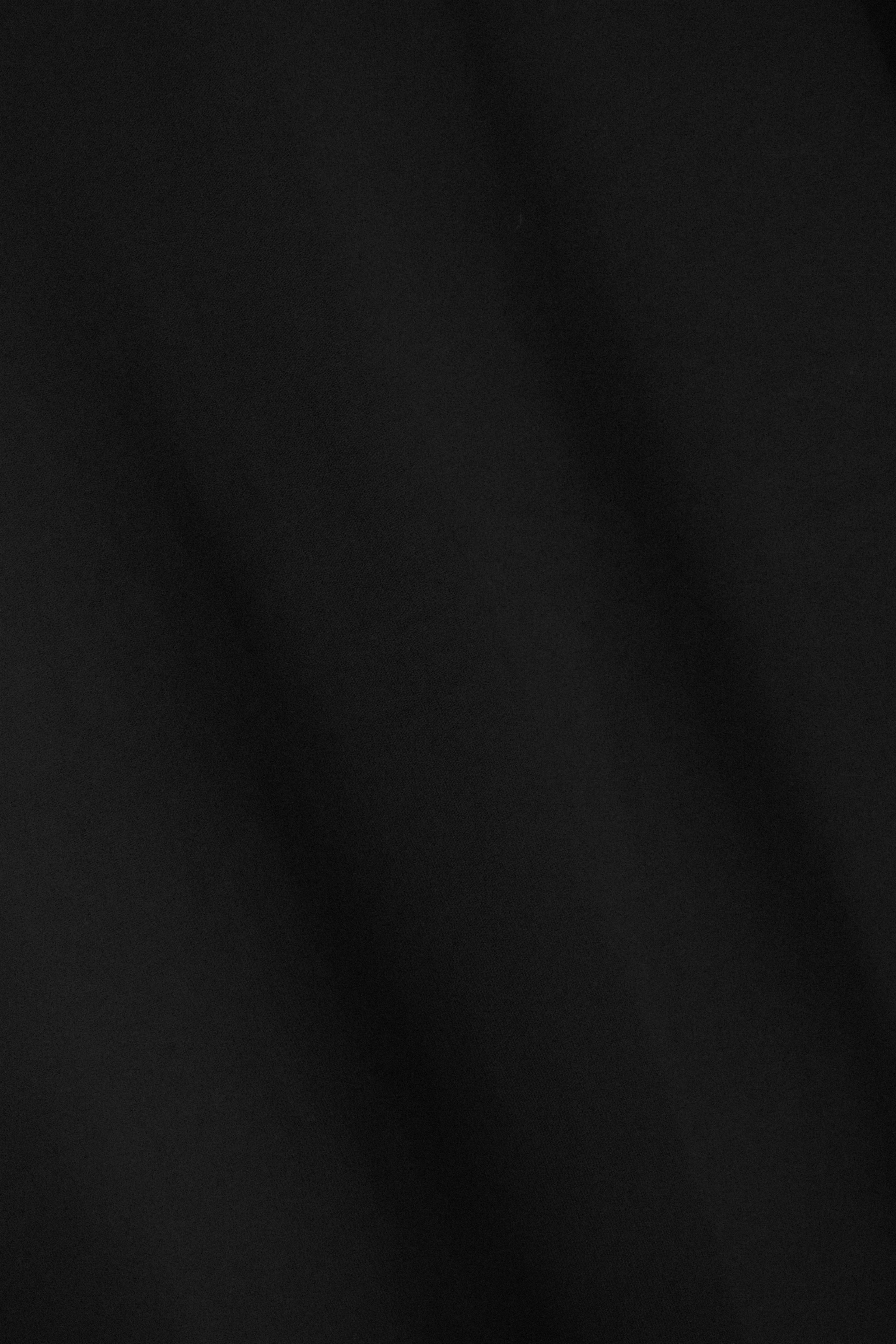 Plain Oversized T-Shirt | Black | AnyaLook