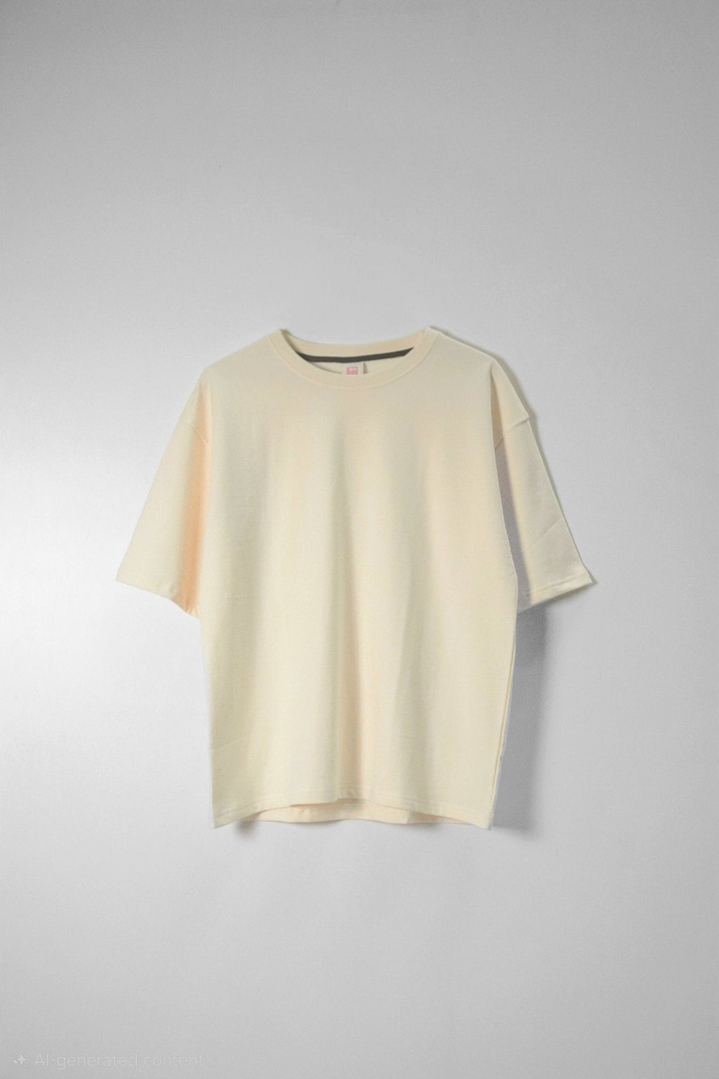 Plain Oversized T-Shirt | Beige | AnyaLook Oversized Tshirt