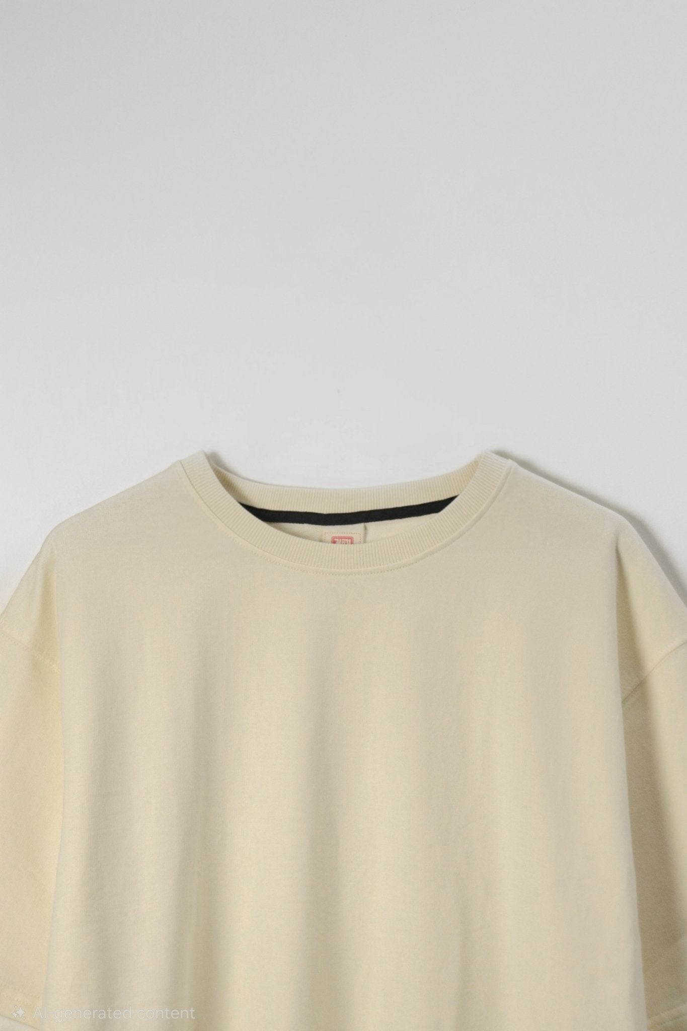 Plain Oversized T-Shirt | Beige | AnyaLook Oversized Tshirt