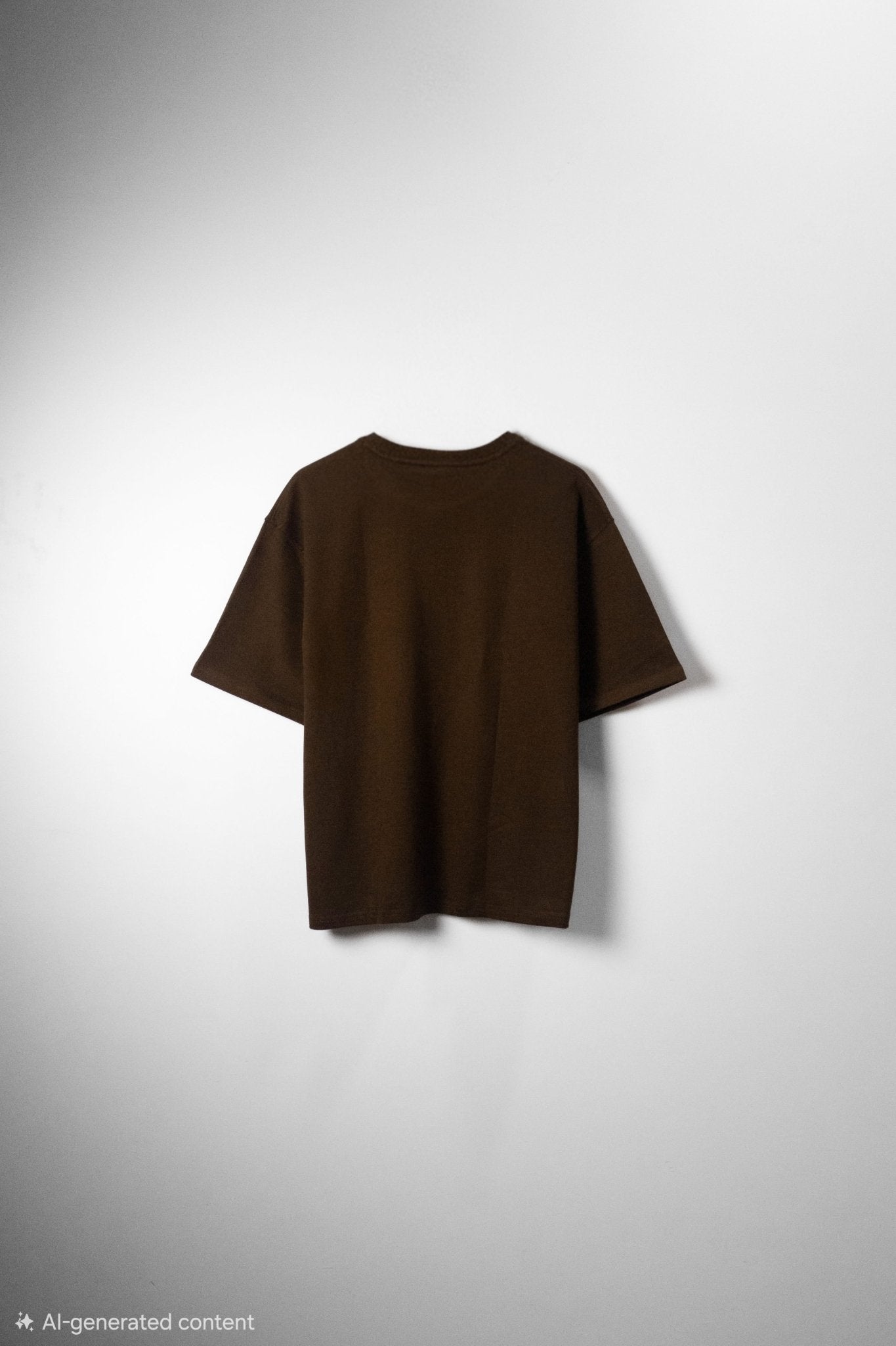 Plain Oversized T-Shirt | Brown | AnyaLook Oversized Tshirt