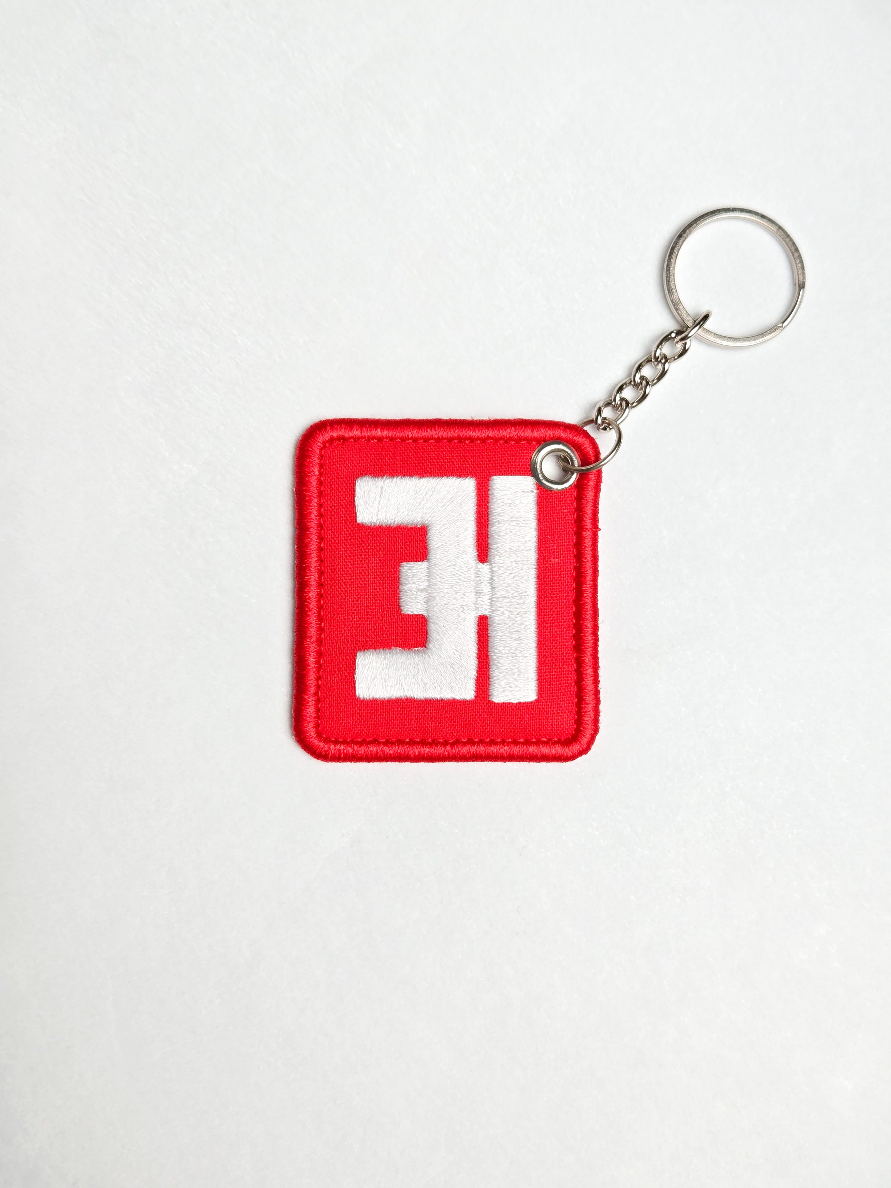 Embroidered Logo Keychain | Premium Fabric Keychain | Anyalook